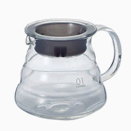 Hario V60 Glass Range Coffee Server (Clear) 600ml