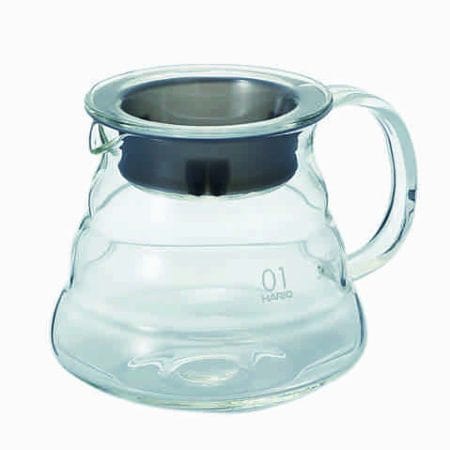Hario V60 Glass Range Coffee Server (Clear) 600ml