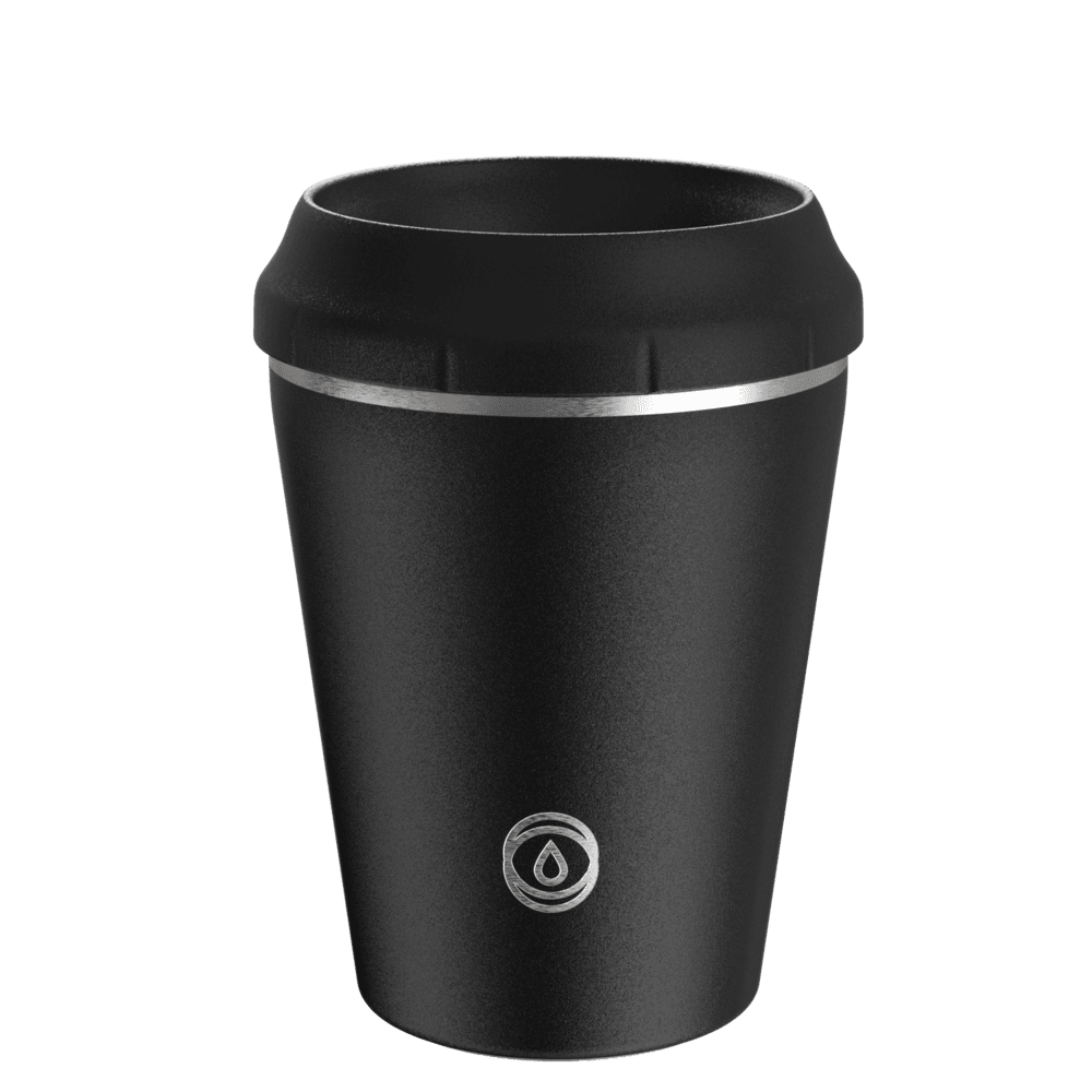TOPL Flow360° / Stroll Reusable Travel Cup – Charcoal (8oz)