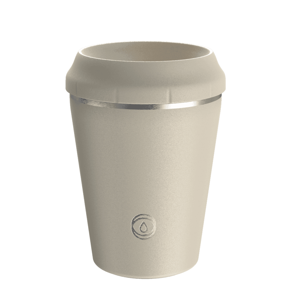 TOPL Flow360° / Stroll Reusable Travel Cup – Stone (8oz)