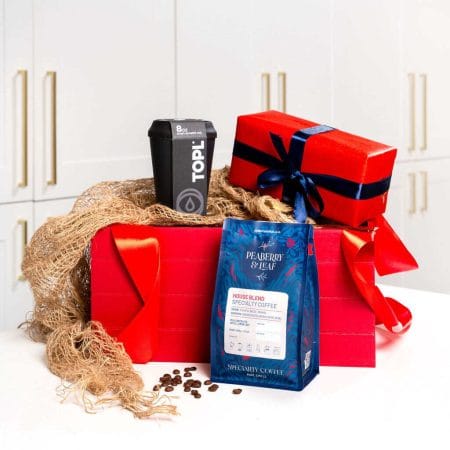 TOPL Flow360° / Stroll Reusable Cup - Charcoal (8oz) Specialty Coffee Gift Bundle