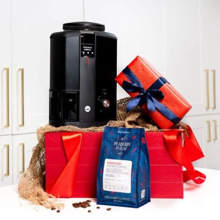 Wilfa Aroma Precision Classic Coffee Grinder Specialty Coffee Gift Bundle